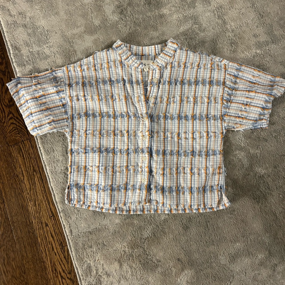 LOU & GREY CROPPED COTTON TOP